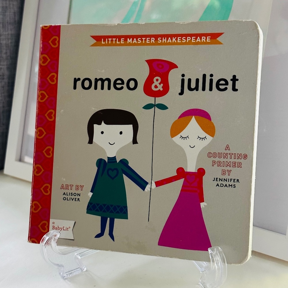 Little Master Shakespeare Romeo & Juliet A Counting Primer Baby Board Book